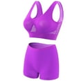 thumbnail image 2 of Sports Bra Women's Fitness Running Yoga Vest Without Rims Large Size Breathable Sports Bra Set, 2 of 4