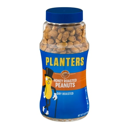 Planters Peanuts Honey Dry Roasted, 16 Oz