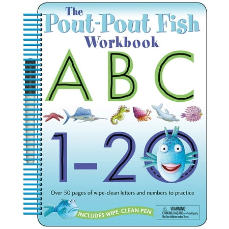 - The Pout-Pout Fish: Wipe Clean Workbook ABC, 1-20 : Over 50 Pages of Wipe-Clean Letters and Numbers to Practice