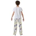 thumbnail image 4 of FORMRS Boys Pajama Pants with Pockets Size 11-12Y Kids Lounge Sleep Bottoms, Blue Floral Rabbit, 4 of 8