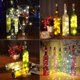 thumbnail image 4 of 38mm Silvery 12 luces para botellas, luces de corcho para botellas de vino, 2 m, 20 luces de hadas LED, 4 of 5