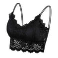 thumbnail image 1 of Product Classification Bra Solid Top Seamless Breathable Lace Women Push Up Vest for Everyday Comfort, 1 of 5