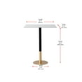 thumbnail image 2 of Elegant Decor Ronan 31.5 Inch Pub Table In White, 2 of 7