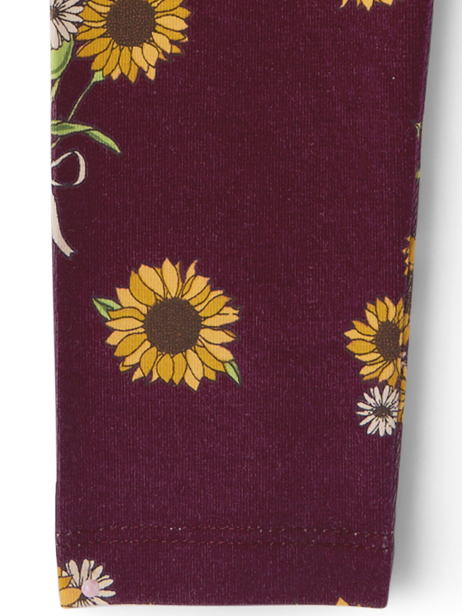 The Children's Place Baby And Toddler Girls Sunflower Leggings, Sizes 6M-5T