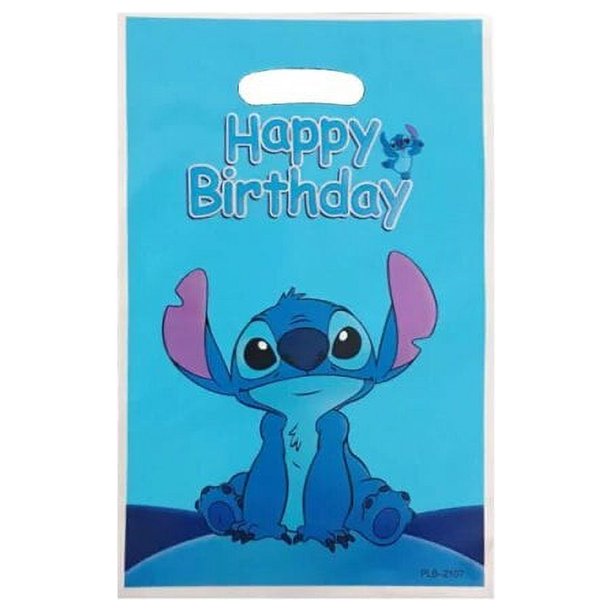 Los suministros de fiesta de Lilo Stitch incluyen plato y vaso de papel, globo, mantel, adornos para pastel para niño, decoración de fiesta de cumpleaños, Baby Shower