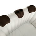 thumbnail image 3 of ALEKO Removable 3-Piece Headrest and Drink Holder Set for Inflatable Hot Tub Spa - Brown, 3 of 7