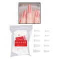 thumbnail image 4 of Uñas postizas 500 piezas de uñas de extensión es shamjiam  Uñas postizas transparentes, 4 of 7