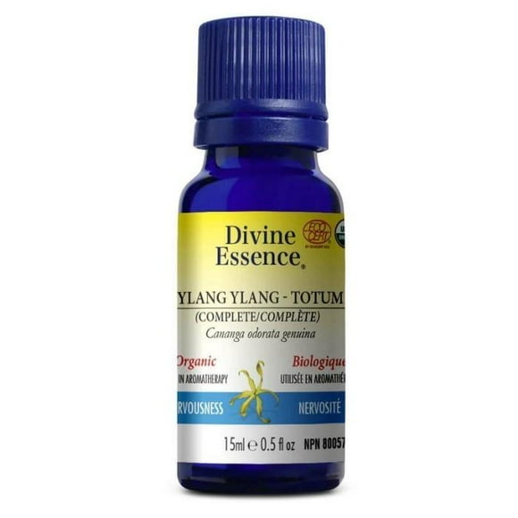 Divine Essence - Organic Ylang Ylang Essential Oil, 15ml | Multiple Options