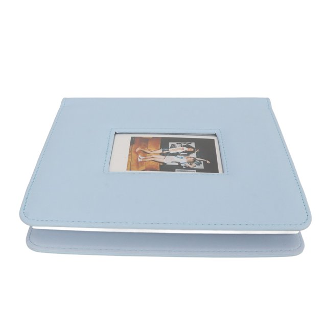 288 Pockets Album 2x3 Photo Binder With Stylish Window Cover, PU Leather Picture Book For Mini 12 11 9 3in Photo Cards