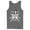 Charcoal, variant on Men's Batman Joker Emblem  Tank Top Black Medium
