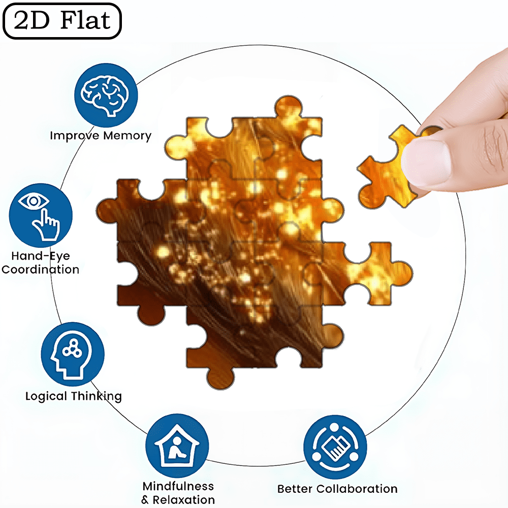 A 1000pcs Adult Puzzle Featuring Character and Landscape Themes, High Difficulty Level, Suitable for Adults, Family Entertainment.29.4*19.6 in