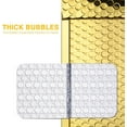 thumbnail image 4 of ProLine® Metallic Gold Poly Bubble Padded Shipping Mailers Envelopes 10.5" x 16" (100 Mailers), 4 of 5
