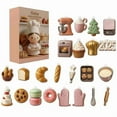 thumbnail image 2 of Calendario de Adviento Personalizado para Repostería 2025 | 24 Días de Dulces Sorpresas | Calendario de Cuenta Regresiva para Navidad | Adornos de Comida Adorables, 2 of 3