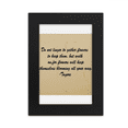thumbnail image 1 of Qoutes Famous People Healing Donnot Gether Flowers Desktop Photo Frame Picture Display Art Painting Exhibit, 1 of 3