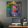 thumbnail image 5 of Luxe Metal Art 'Bitcoin Crypto King' by Epic Portfolio Metal Wall Art, 36"x36", 5 of 9