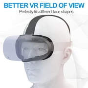 Facial Interface & Face Cover Pad for Oculus Quest 2, Sweat-Proof PU Foam Cushion - VR Accessories for Meta Quest 2, Compatible with Oculus Quest 2 Original Spacer