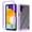 Purple, variant on Feishell Slim Case for Samsung Galaxy A25 5G,Shock Absorption Two-layer Protection Hard PC & Soft TPU Transparent Anti-Scratch Lightweight Clear Ultra Thin Phone Case,Purple