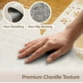 thumbnail image 6 of ODIKA 8'x10' Washable Area Rug Non-Shedding, Easy Care, Pick Vintage Cow Spotted Mottled Patches Border Abstract Inspired for King Size Bedroom Under Bed, Master Suite, 6 of 7