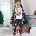 thumbnail image 2 of Family Pajama Set Print European Style for Parent Child Matching Suit,Pajamas for Family, 2 of 4