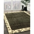 thumbnail image 2 of Ahgly Company Indoor Rectangle Abstract Chocolate Brown Abstract Area Rugs, 5' x 7', 2 of 6