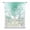 Green, variant on Green Sky Cloud Tie Up Curtains for Windows, Adjustable Rod Pocket Valance Shade, Natural Landscape Scenery Ombre Light Filtering Window Treatment for Kitchen Bedroom Living Room 46"x 63"