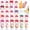 24PCS-Dreamy Hues, variant on Cream Glue, 12PCS 50g Whipped Cream Glue Kit with 18PCS Piping Tip, DIY Phone Case Kit for Decoration Craft for Birthday, Christmas(Dawn)