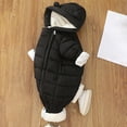 thumbnail image 4 of Ruyang Toddler Puffer Snow Pants Baby Boys Girls Winter Warm Snowsuit Zip Up Quilted Down Overalls Windproof Ski Bibs Outfit, 4 of 5