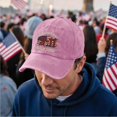 thumbnail image 2 of 9/11 Never Forget 25th Anniversary Baseball Hat for Men Women, Unisex Vintage Dad Cap with Commemorative Graphic, Adjustable Curved Brim Casual Outdoor Everyday Cap Pink, 2 of 6