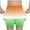 Green, variant on breaise Girls Sport Skirts High Waist Athletic Mini Skorts Kids Tie Dye A Line Pleated Tennis Golf Skirts