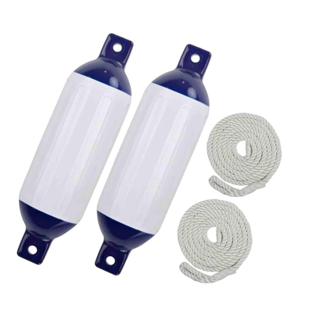 Protector de Guardabarros para Barcos Strade Fareast Limited 2 Uds Cuerda G2 Blanca