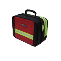 Kemp USA 30.5" Black, Red, and Green Outdoor Kemp USA Fluid-Resistant Large Responder Bag with
