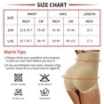 thumbnail image 4 of AILIVIN Women High Waist Body Shaper Butt LifterShapewear Lace Shaping Tummy Control Shapewear Panties Slimming Comfortable Shaper Panties,Beige,S/M, 4 of 7
