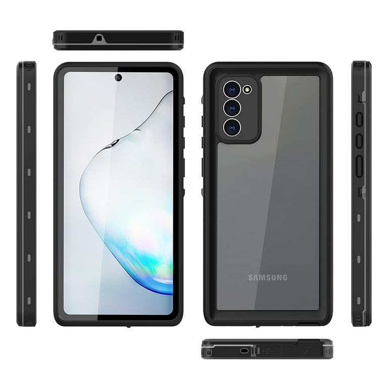 Allytech Galaxy Note 20 Case IP68 Waterproof, Built-in Screen