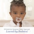 thumbnail image 2 of Chicco PhysioForma® Luxe One-Piece Silicone Pacifier, 16-24 Months, 2pk - Clear, New, 2 of 11