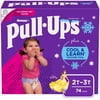 Pull-Ups Girls' Cool & Learn Training Pants, 2T-3T, 74 Ct