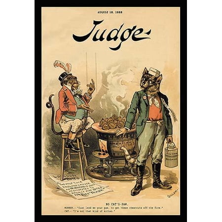 Judge Magazine: No Cat's Paw- Fine Art Canvas Print (20" x 30")