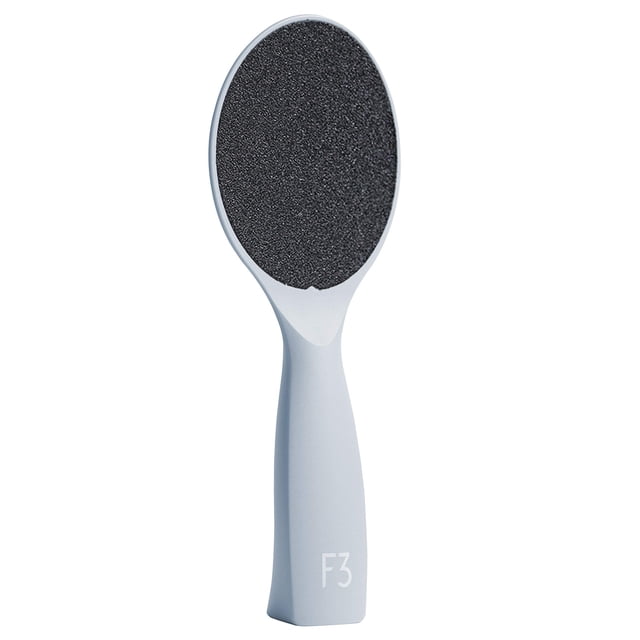 F3 Systems Lima de pie de esmeril independiente Herramienta de pedicura de doble cara Eficaz para el talón agrietado para pies húmedos y secos Pedicura Exfoliante higiénico Removedor de callos Depurad