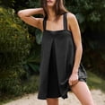 thumbnail image 4 of SRZYMJ Women's Jumpsuit with Adjustable Waist Stylish Women's Casual Sleeveless Jumpsuit with Wide Straps and Convenient Pockets for Effortless, 4 of 6