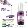 thumbnail image 4 of SUTENGDA 10ml Multicolor Alcohol Inks Epoxy Resin Art Paint 20 Count, 4 of 9
