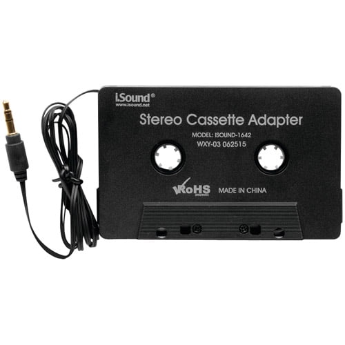 Isound ISOUND1642 Stereo Cassette Adapter