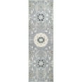 thumbnail image 2 of Alora Decor Cascade 8' x 10' Floral Gray/Taupe/Tan Hand-Tufted Area Rug, 2 of 14
