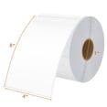 thumbnail image 5 of NefLaca 4x6 Thermal Labels, 4 Rolls, 1800 Shipping Labels, 4 Rolls, 5 of 6