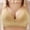 Yellow, variant on DuoJiaJ Women Soild Color Wireless Sports Seamless Push Up Adjustable Yoga Sleep Large Bra Wireless Bras Black