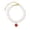 A, variant on Pearl Pet Necklace with Heart Gem Pendant Adjustable Breakaway Collar Fashionable Pet Jewelry for Small Dogs and Cats Photoshoots Daily Wear