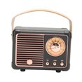 thumbnail image 4 of Haut-parleur Vintage, Haut-Parleur Rétro Compact Modes de Jeu Multiples 50Hz à 18KHz pour l'Extérieur Noir, 4 of 8