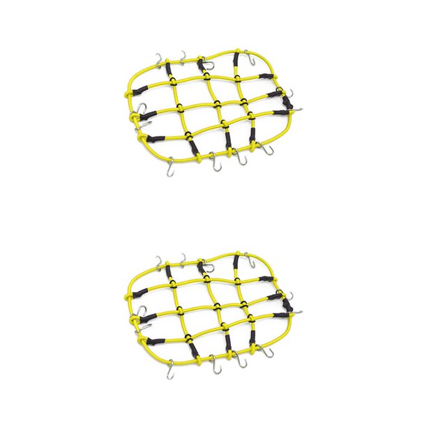 Red de equipaje Bewildely para MN90 MN90K MN99 MN99S MN86K MN86KS MN86 MN86S 2piezas Amarillo