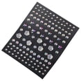 thumbnail image 2 of Jumpingount Ojo cuerpo cara joyas pegatinas de diamantes de imitación cuentas brillo maquillaje temporal joyería DIY arte decoraciones niños Tratamientos faciales Tipo 3, 2 of 6
