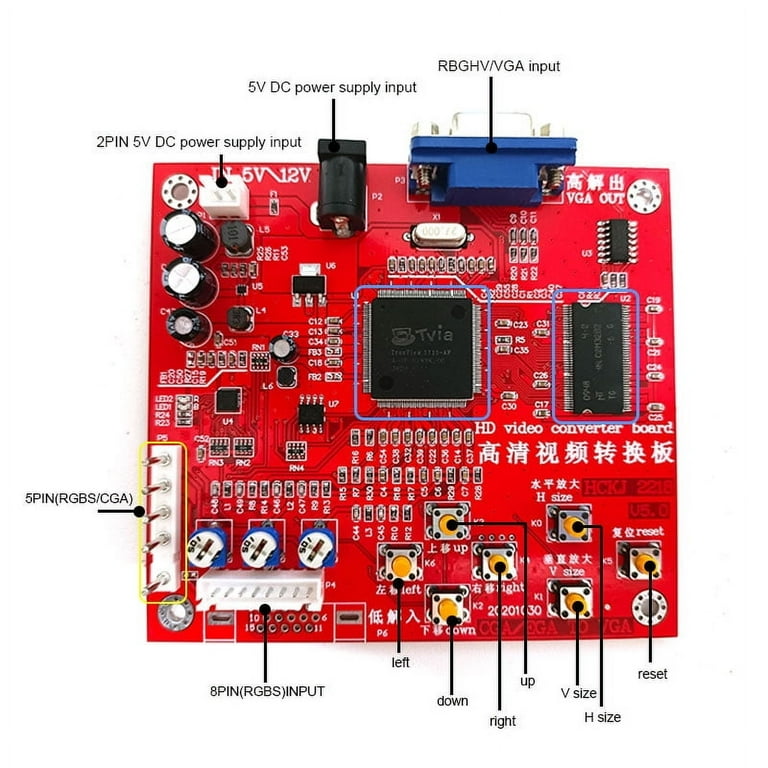 Psa Saga Box Dx Plus 516/3000 In 1 Video Arcade Game Board