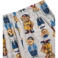 thumbnail image 5 of Quad Seven Boys Pajama Set Classic Button Down Sleep Shirt and Pajama Pants Sleepwear Set 2 Piece, 5 of 7
