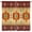 Style-15, variant on Aztec Curtains, Southwestern Native Tribal American Ethnic Pattern Western Boho Geometric Window Treatments for Living Room Bedroom Kitchen Beige Red Drapes 2 Panel Sets,52x84 Inch